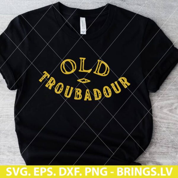 Old Troubadour SVG