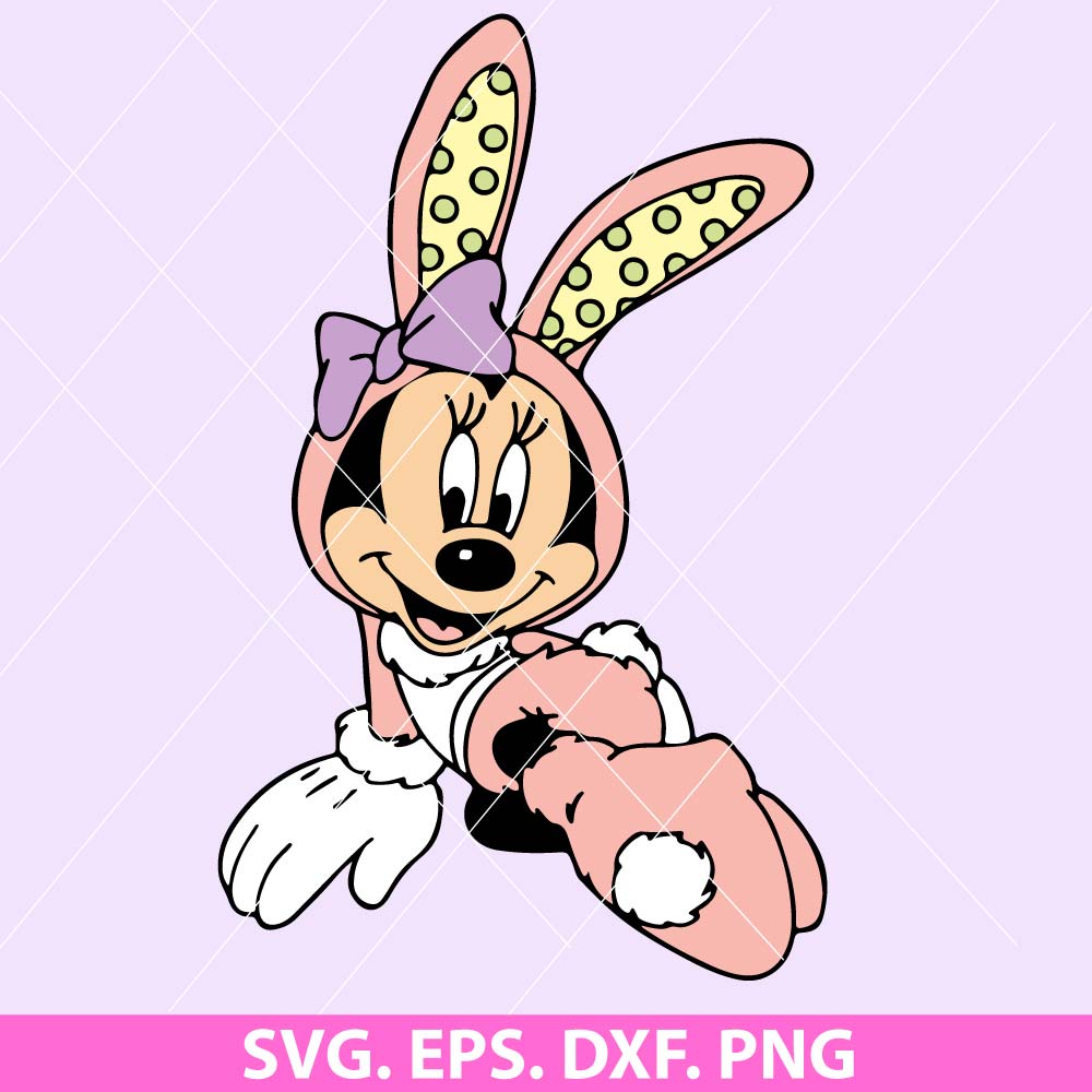 Easter Bunny Minnie SVG