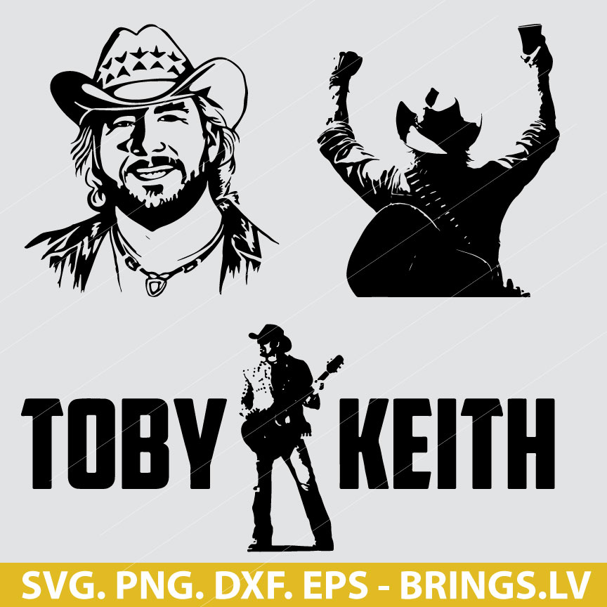 Toby Keith SVG