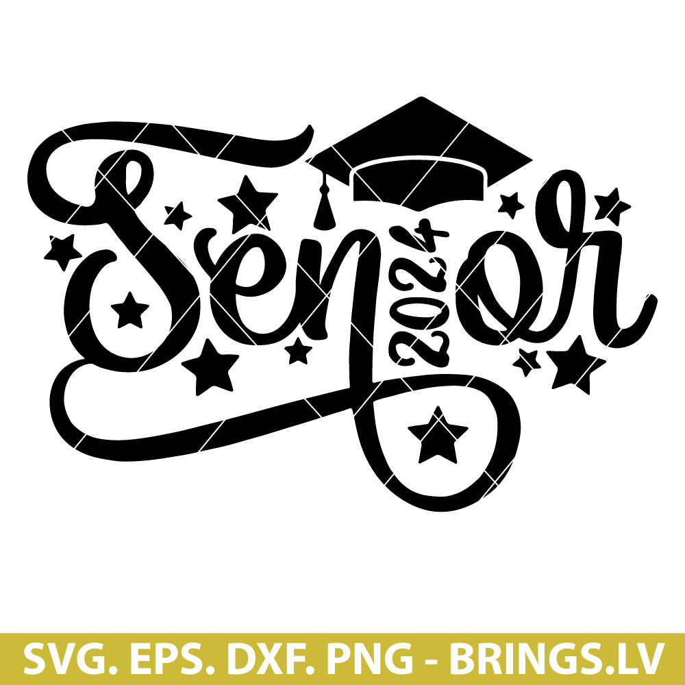 Senior 2024 SVG