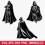 Darth Vader SVG Bundle, Star Wars SVG, PNG DXF EPS Cut Files for Cricut and Silhouette Digital Download