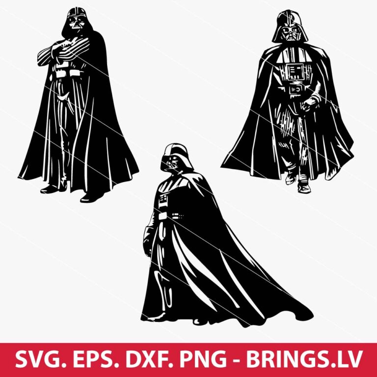 Darth Vader SVG Bundle, Star Wars SVG, PNG DXF EPS Cut Files for Cricut ...