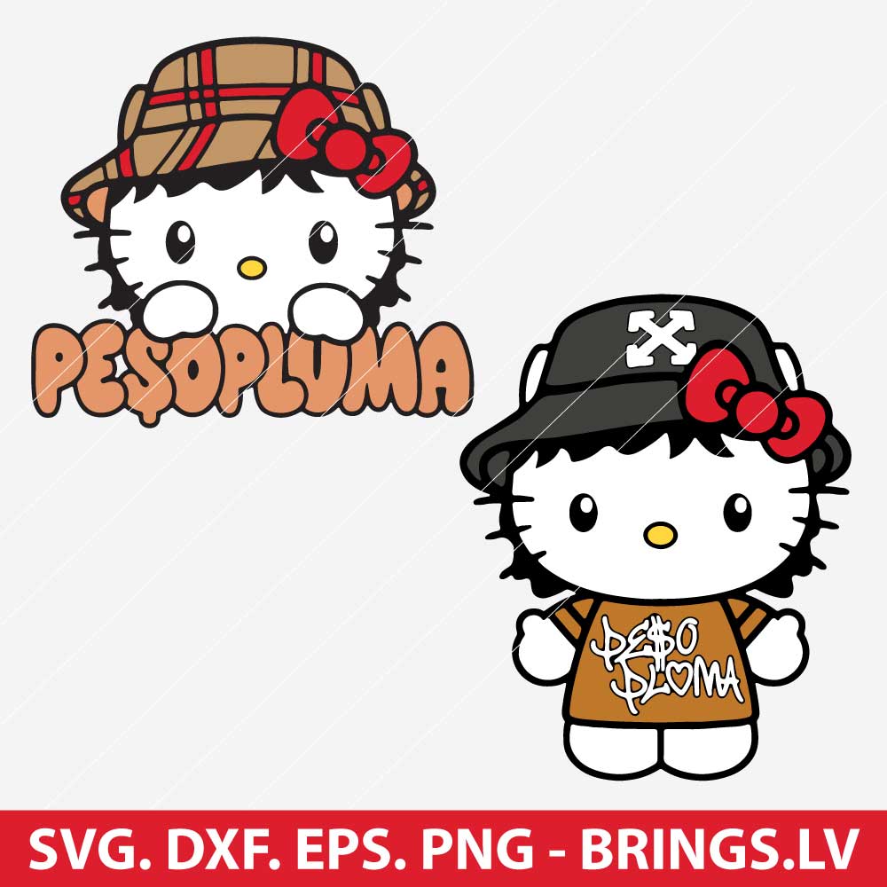 Hello Kitty Peso Pluma SVG