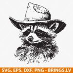 Raccoon SVG, Raccoon Face SVG, Raccoon Fathers Day SVG, Dad Raccoon SVG, PNG, DXF, EPS, Cut files for Cricut and Silhouette