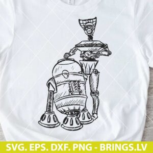 Star Wars T-shirt Design SVG
