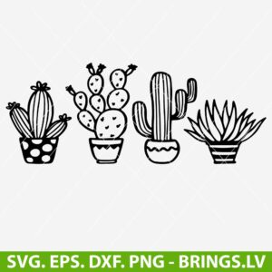 Cactus SVG Cut File
