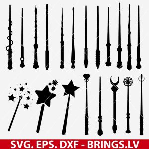 Harry Potter Wand SVG