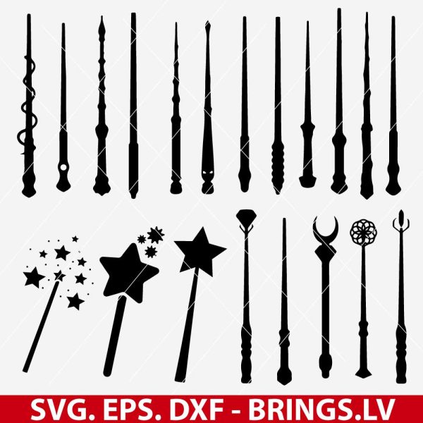 Harry Potter Wand SVG