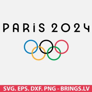 Paris 2024 Summer Olympics Logo SVG