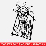 Spiderman SVG PNG DXF EPS Cut Files for Cricut and Silhouette - Instant Download