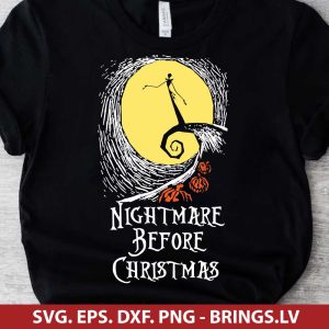 Nightmare Before Christmas SVG