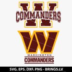 Washington Commanders SVG, NFL team logo SVG, Football fan SVG, Cricut sports designs, Washington Commanders logo PNG