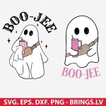 Boo-Jee Ghost SVG, Halloween SVG, chic ghost SVG, sassy ghost SVG, glam Halloween SVG, Cricut Halloween SVG, spooky chic SVG, stylish ghost SVG