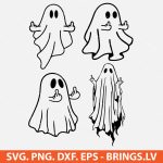 Ghost Middle Finger SVG, Middle Finger Ghost SVG, Funny Ghost SVG, Funny Halloween SVG, Cute Ghost Halloween Gift, Sarcastic Ghost SVG