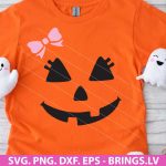 Kids Halloween SVG, pumpkin SVG, cute Halloween SVG, kids pumpkin design, Halloween cut file, Cricut Halloween design