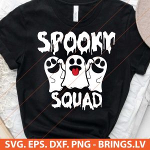 Spooky Squad Ghost SVG