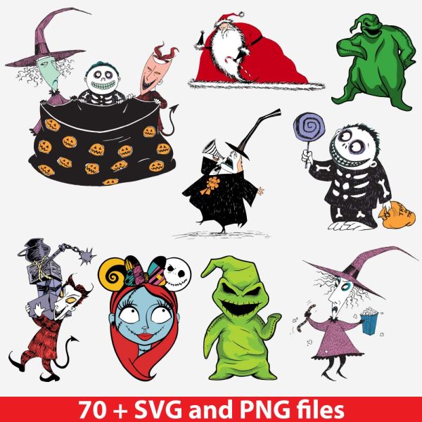 The Nightmare Before Christmas SVG