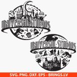 Universal Studios vacation SVG, family vacation SVG, theme park SVG, Universal Studios t-shirt design, family trip SVG, png, dxf, eps, cut files