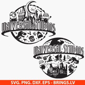 Universal Studios vacation SVG Bundle