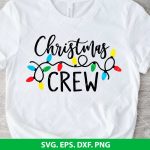 Christmas Svg, Christmas Light Svg, Family Christmas Svg, Xmas Svg, Holiday Svg, PNG, DXF, EPS, Cut Files for Cricut and Silhouette