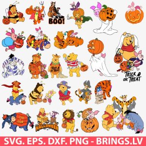 Winnie the Pooh Halloween SVG