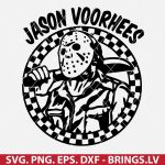 Jason Voorhees SVG, Jason Svg, Friday the 13th SVG, Halloween SVG, Horror SVG, PNG, DXF, EPS, Cut Files for Cricut, Silhouette