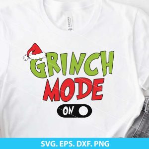 Grinch Mode On SVG Cut File