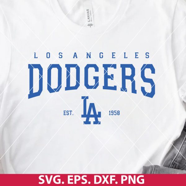 LA Dodgers SVG