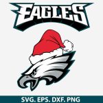 Philadelphia Eagles Christmas SVG, Eagles holiday SVG, NFL Christmas design, Eagles fan SVG, Cricut Eagles design, Philadelphia Eagles gift