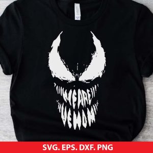 Venom Head SVG