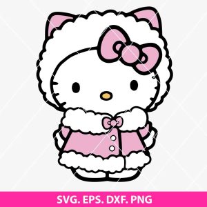 Hello Kitty Christmas SVG