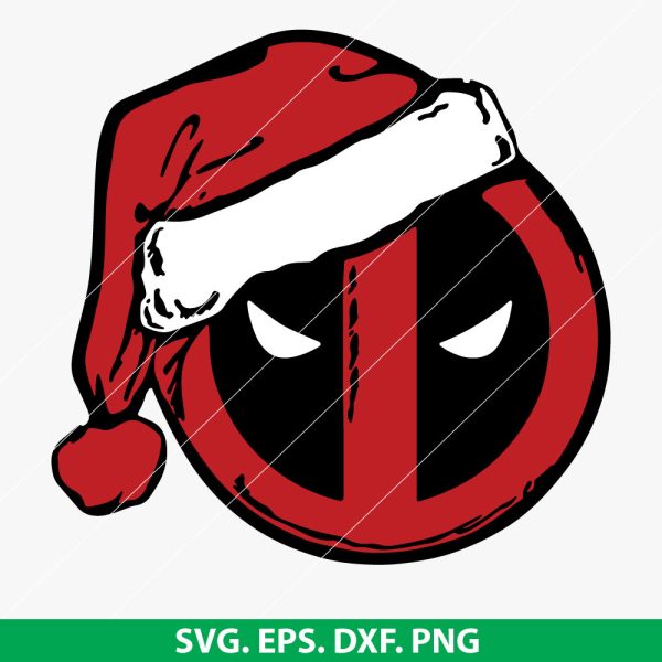 Deadpool Christmas SVG