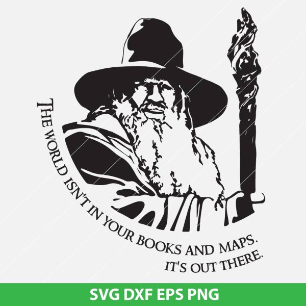 Lord of the Rings Gandalf SVG