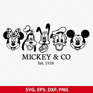 Mickey CO est 1928 SVG