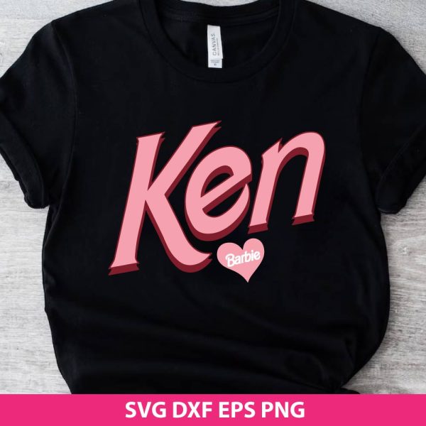 Barbie Valentines Ken Love SVG