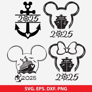 Disney Cruise 2025 SVG