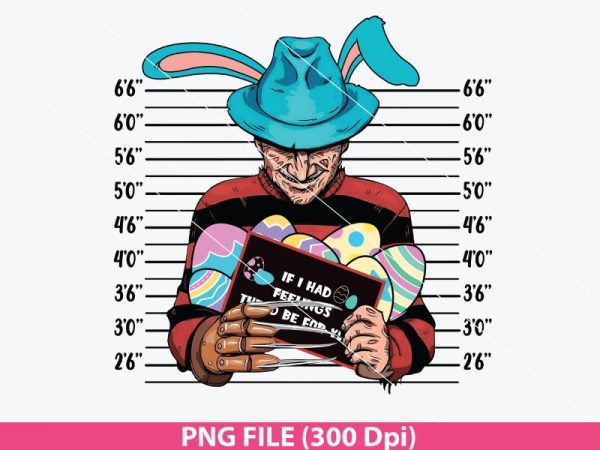 Freddy Krueger Easter PNG