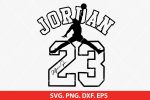 Michael Jordan SVG, Basketball SVG, NBA SVG, Sports Icon SVG, Jordan Dunk SVG, Chicago Bulls SVG, Basketball Legend SVG