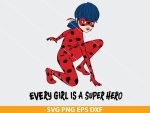 Miraculous Ladybug SVG, Printable Ladybug PNG, Marinette Dupain-Cheng SVG, Ladybug Mask Clipart, Superhero SVG, Cricut Ladybug Design, Silhouette Cut File, DIY Ladybug Party