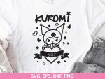 My Melody SVG, Kuromi SVG, My Melody and Kuromi design, kawaii SVG, cute character SVG, My Melody Cricut files, PNG, DXF, EPS