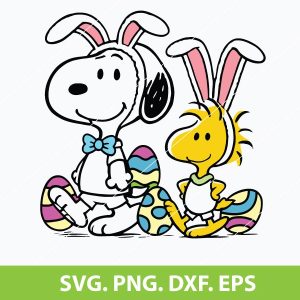 Snoopy Easter SVG