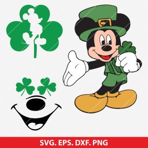 St. Patrick's Day Mickey Mouse SVG Bundle