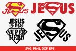 Superman Jesus SVG, Christian SVG bundle, faith-based designs, Jesus superhero SVG, religious SVG files, Cricut Jesus designs, Bible verse art