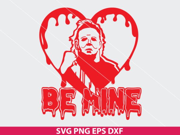 Valentine Michael Myers SVG