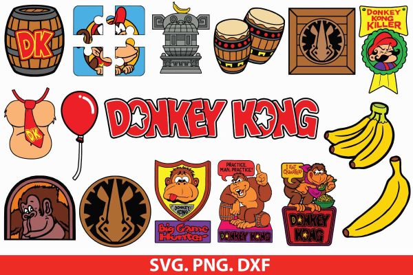 Donkey Kong SVG