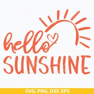 Hello Sunshine SVG