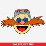 Doctor Eggman SVG, Eggman vector, Sonic the Hedgehog villain SVG, Robotnik SVG, Sonic SVG files, Sonic Cricut, Sonic cut file, Sonic printable