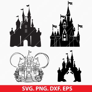 Disney Castle SVG