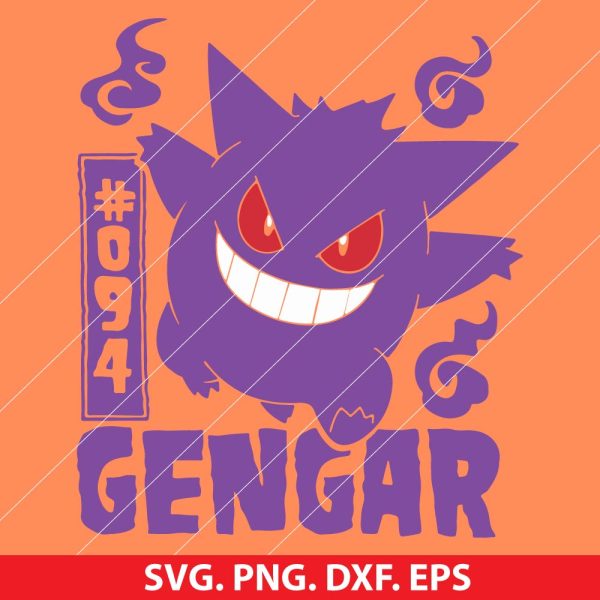 Gengar SVG