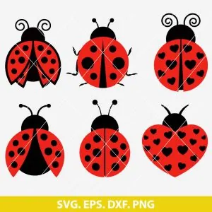 Ladybug SVG Bundle